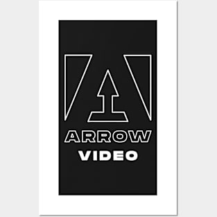 arrow video Game logo Fantasy Retro Posters and Art